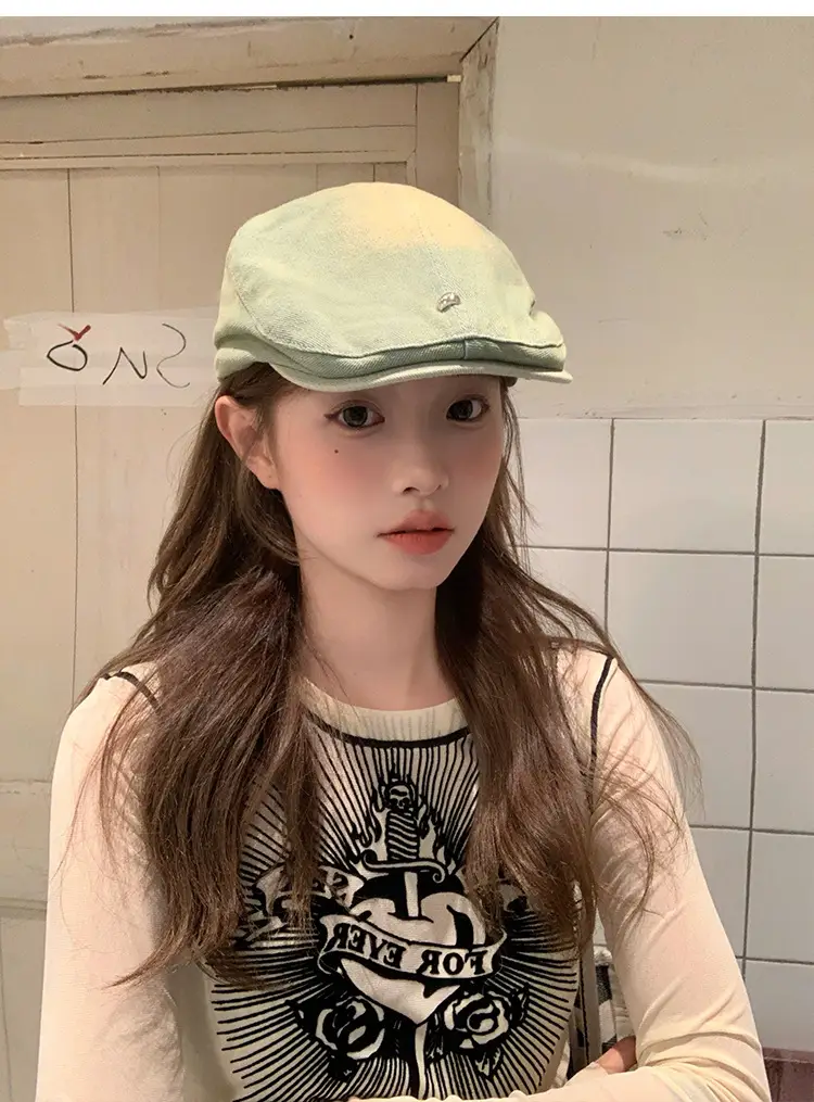 Women Denim Forward Cap Summer 2026 New Style — feature 3