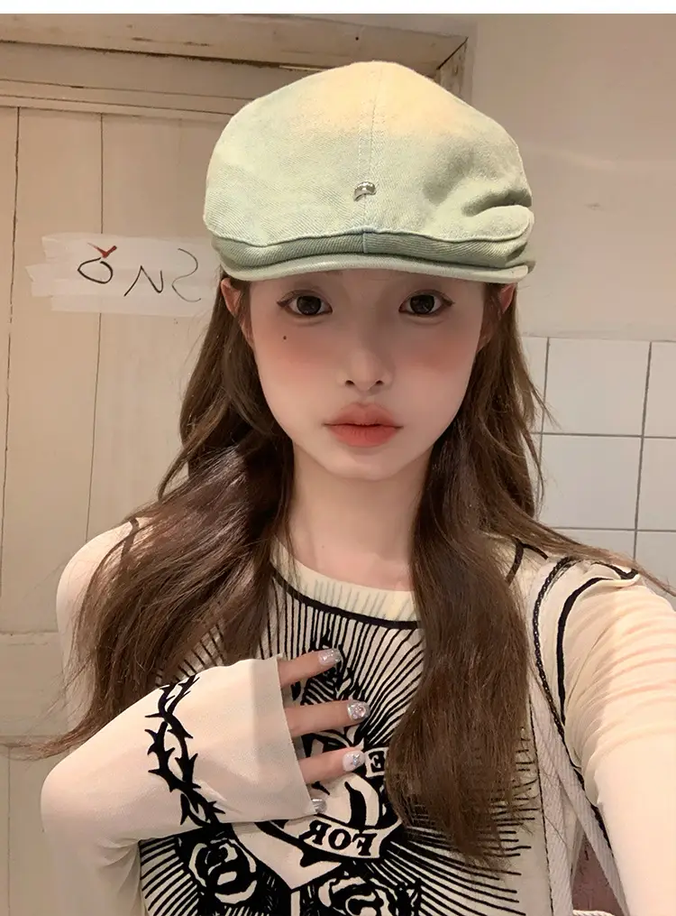 Women Denim Forward Cap Summer 2026 New Style — feature 4