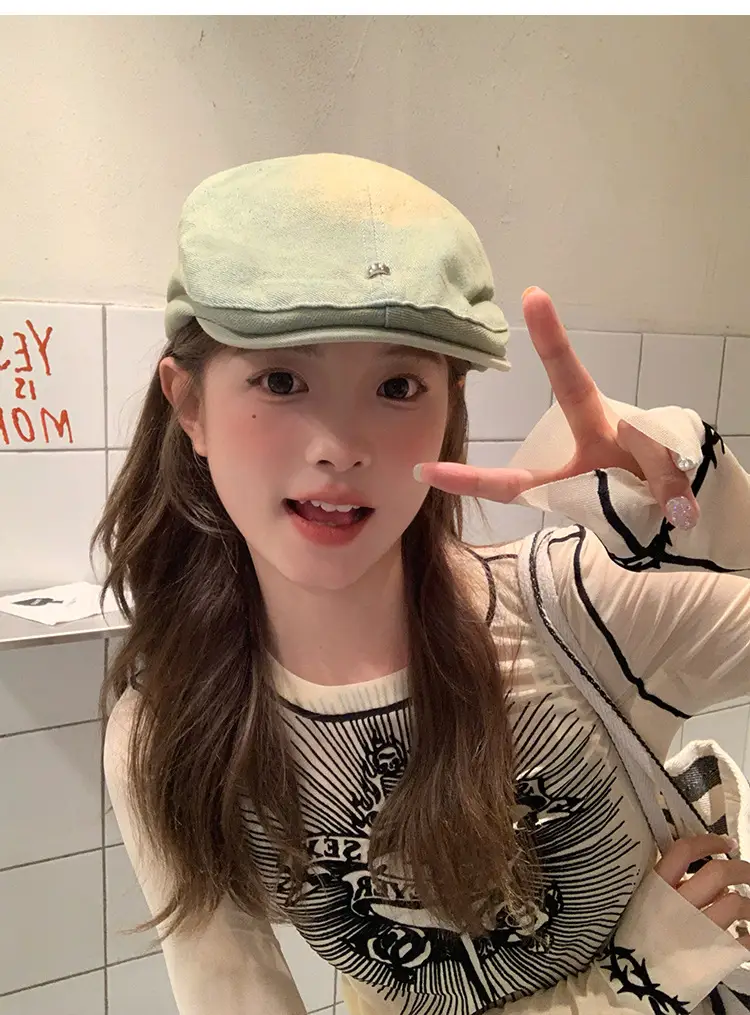 Women Denim Forward Cap Summer 2026 New Style — feature 5