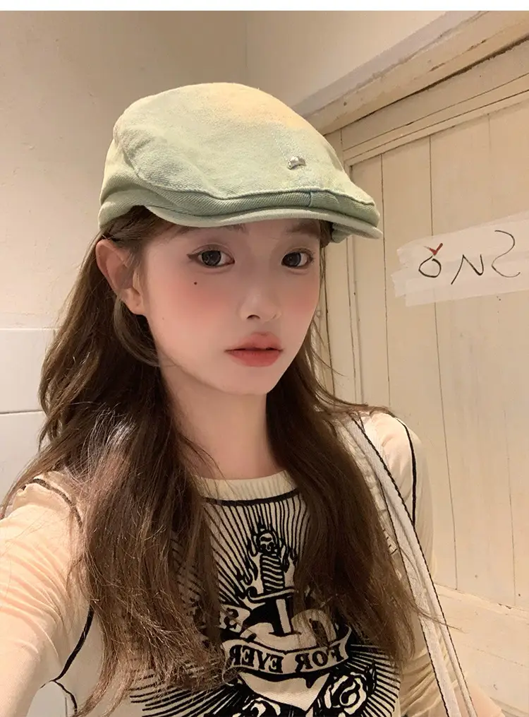 Women Denim Forward Cap Summer 2026 New Style — feature 7
