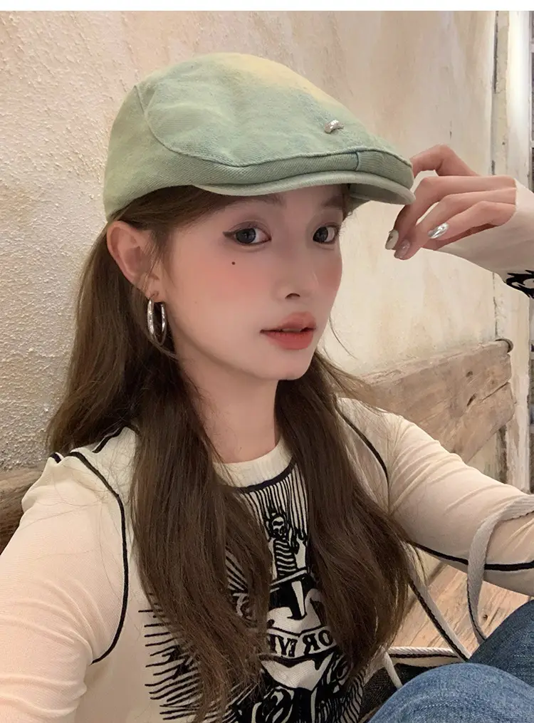 Women Denim Forward Cap Summer 2026 New Style — feature 8