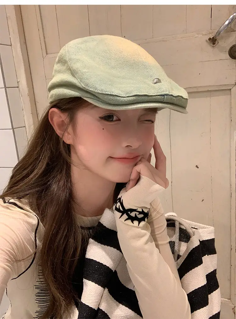 Women Denim Forward Cap Summer 2026 New Style — feature 9