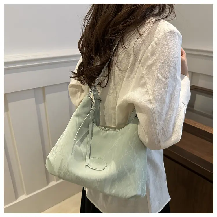 White Korean Style Shoulder Crossbody Bag for Women — feature 19