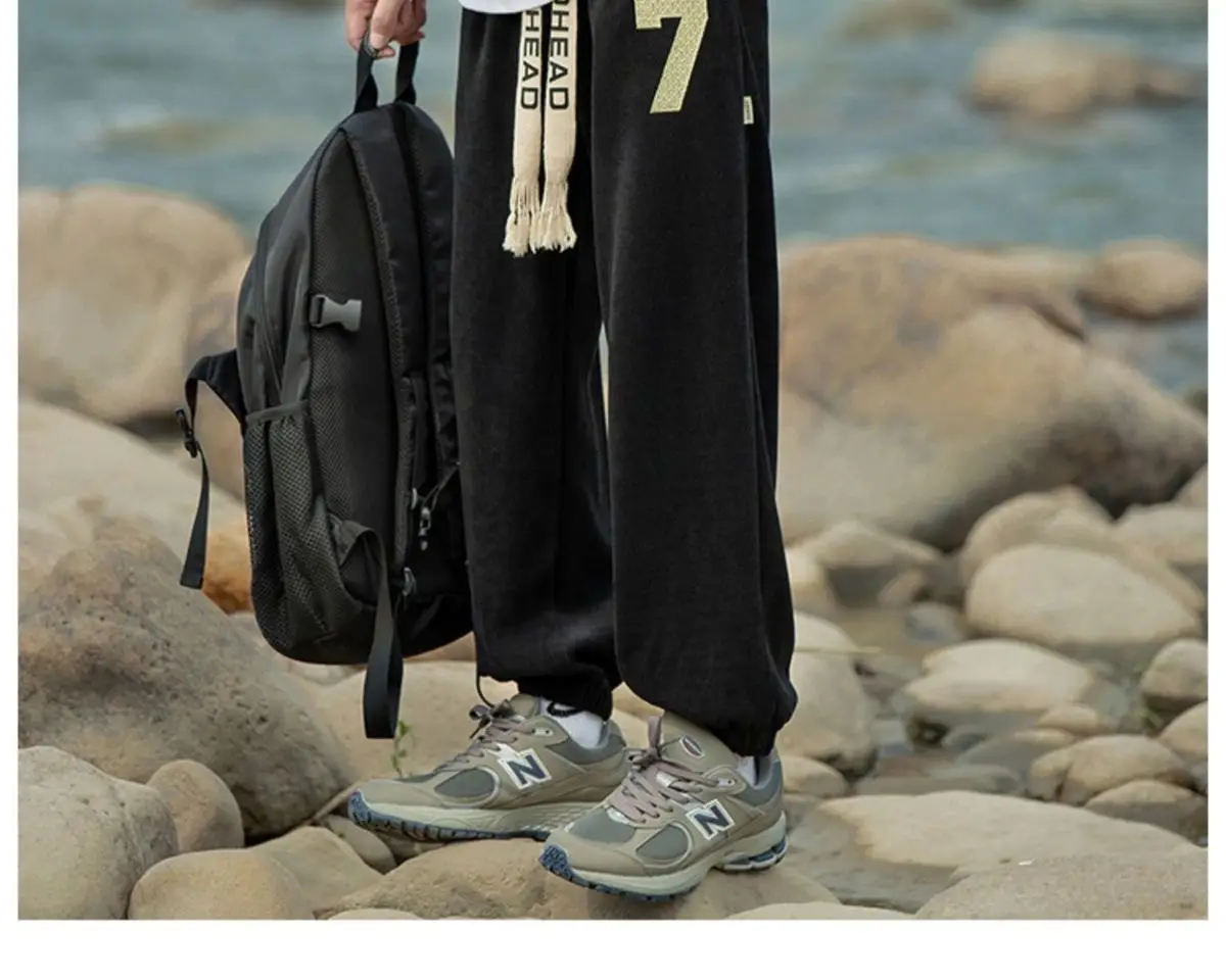 Men Fleece Lined Jogger Pants with 7 Design Plus Size — feature 12