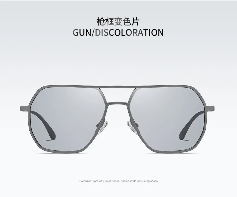 Men Polarizing UV488 Sunglasses Black Aluminum β feature 13