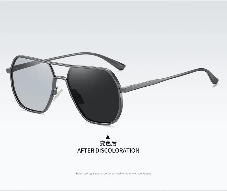 Men Polarizing UV488 Sunglasses Black Aluminum β feature 14