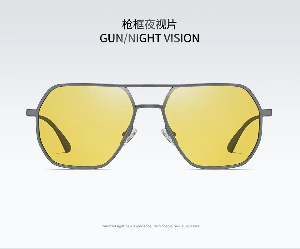 Men Polarizing UV488 Sunglasses Black Aluminum β feature 15