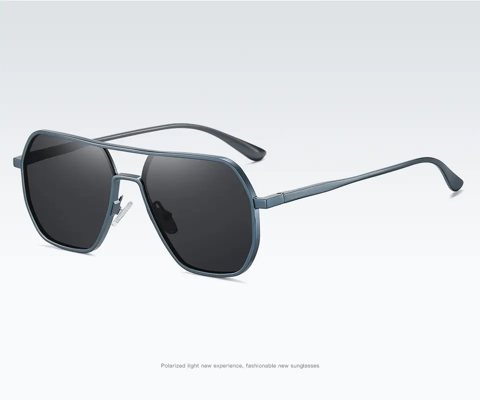 Men Polarizing UV488 Sunglasses Black Aluminum β feature 18