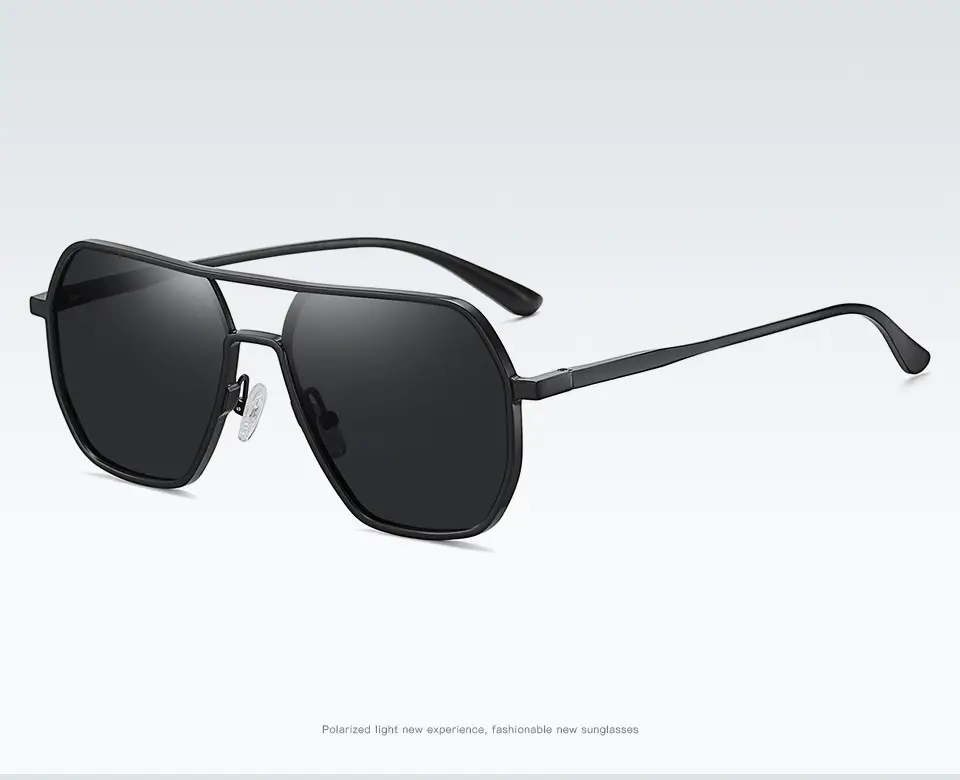 Men Polarizing UV488 Sunglasses Black Aluminum β feature 20