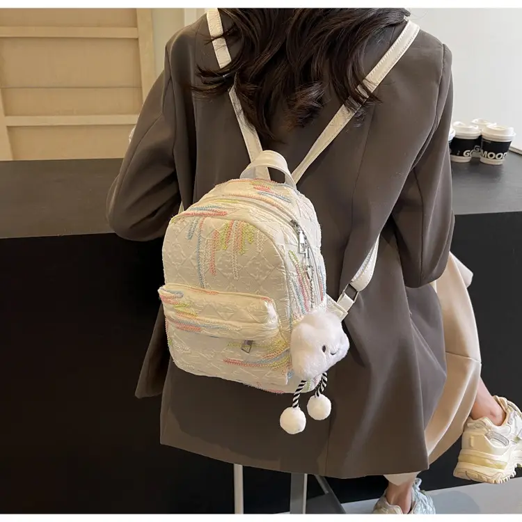 Cute Glitter Shoulder Bag for Girls College Women Lightweight Fashionable — feature 14