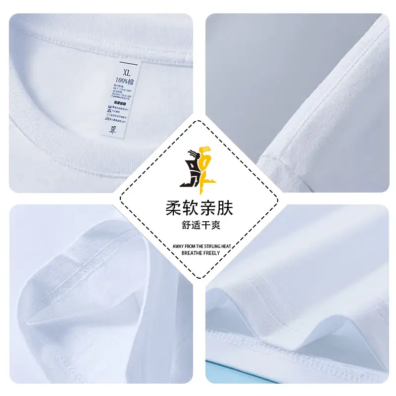 Men Grey Combed Cotton T-Shirt Loose Fit Casual Wear - Image 8