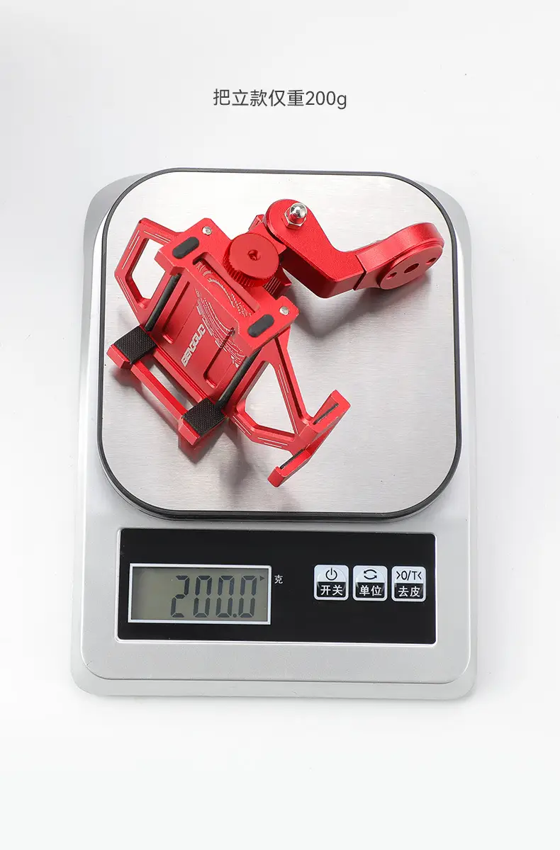 Aluminum Alloy Bicycle Mobile Phone Bracket Mountain Bike Road Bike Bike Riding Shockproof Navigation Stand Bowl Group Shooting Sports Outdoor — feature 14