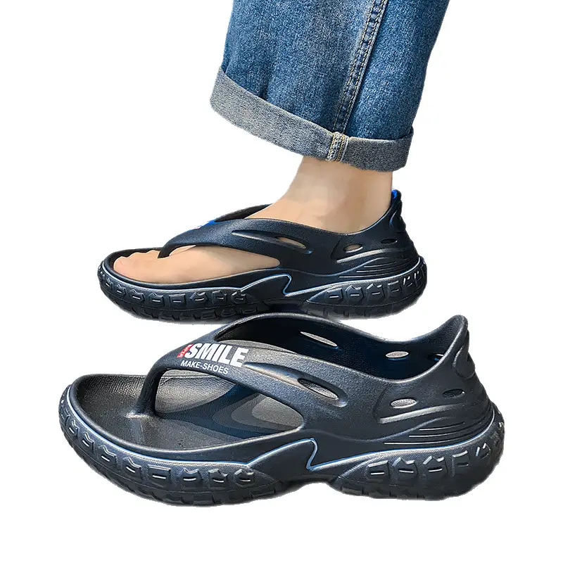 Cross-border flip-flops men's shoes summer wear non-slip wear-resistant tire bottom sandals sports driving Vietnam beach sandals - Image 5