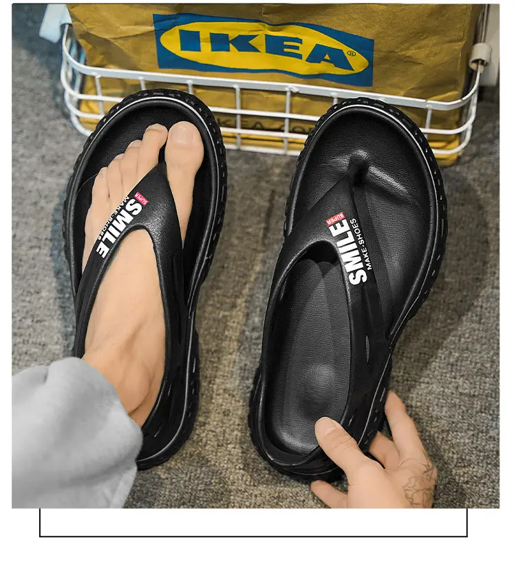 Cross-border flip-flops men's shoes summer wear non-slip wear-resistant tire bottom sandals sports driving Vietnam beach sandals — feature 11