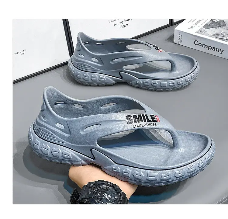 Cross-border flip-flops men's shoes summer wear non-slip wear-resistant tire bottom sandals sports driving Vietnam beach sandals — feature 15
