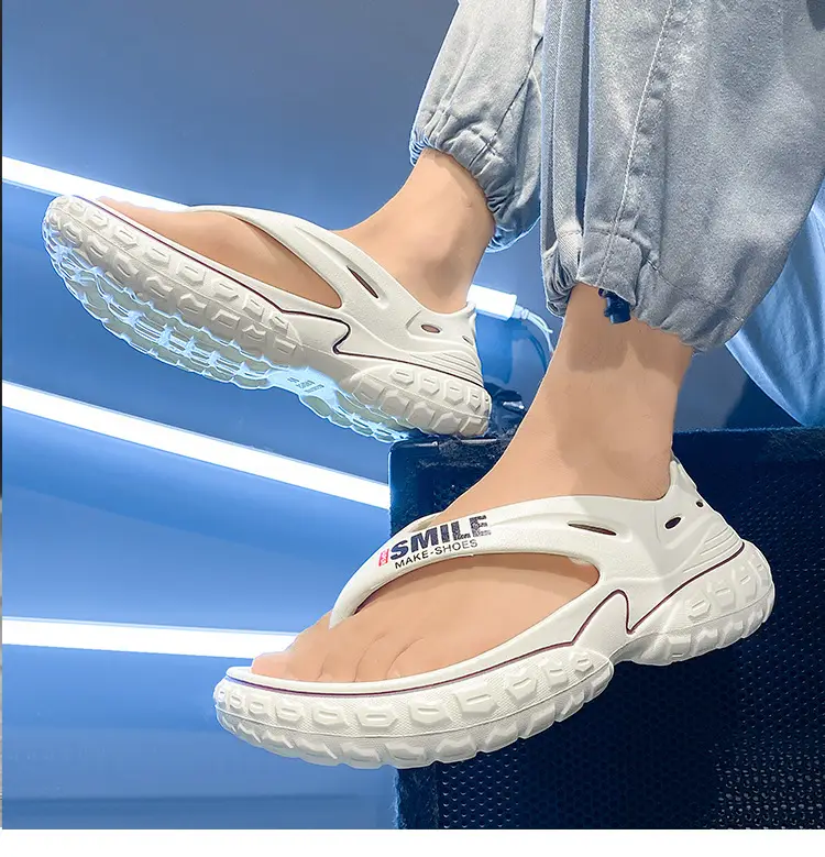 Cross-border flip-flops men's shoes summer wear non-slip wear-resistant tire bottom sandals sports driving Vietnam beach sandals — feature 19