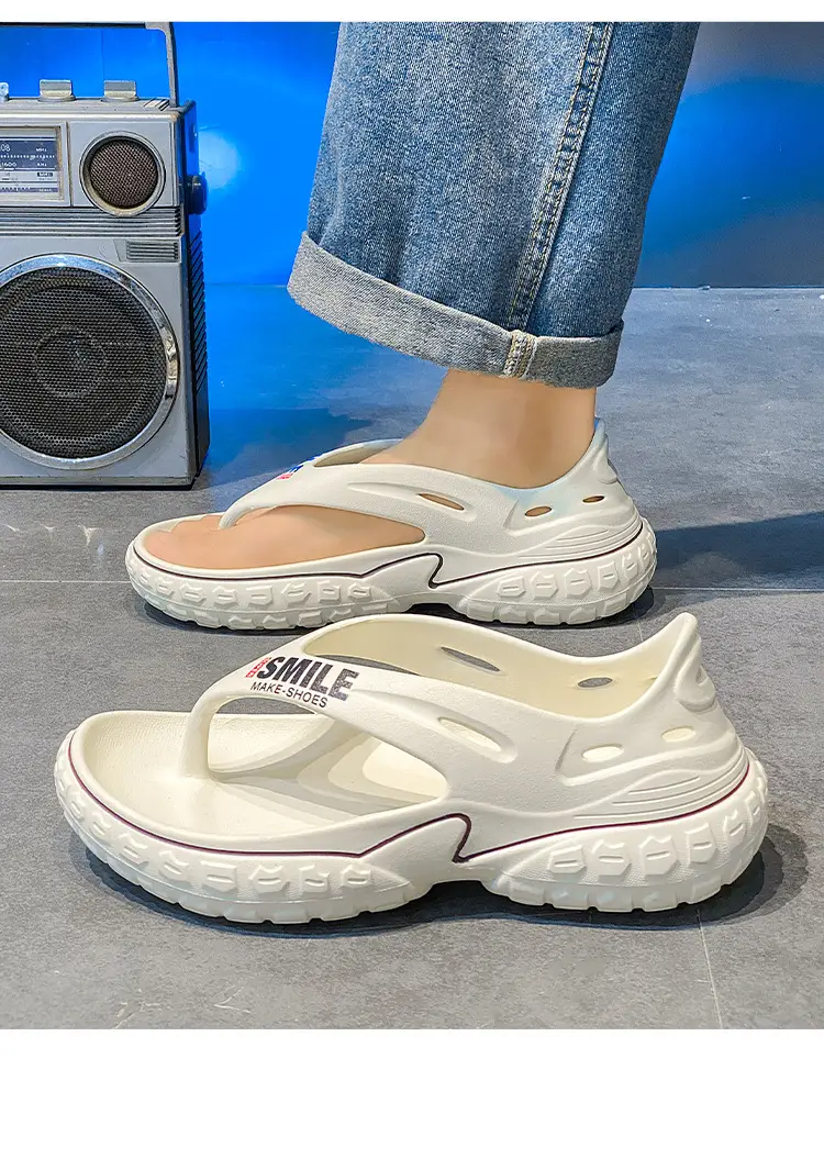 Cross-border flip-flops men's shoes summer wear non-slip wear-resistant tire bottom sandals sports driving Vietnam beach sandals — feature 21