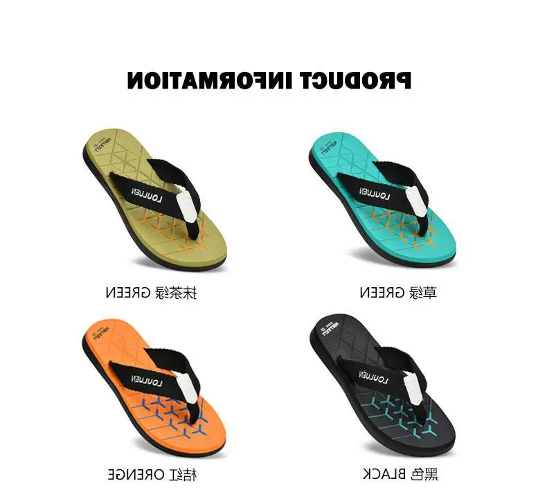 Fujian manufacturers 2024 new beach flip-flops men's non-slip outer slippers summer clip-on men's sandals trend — feature 2
