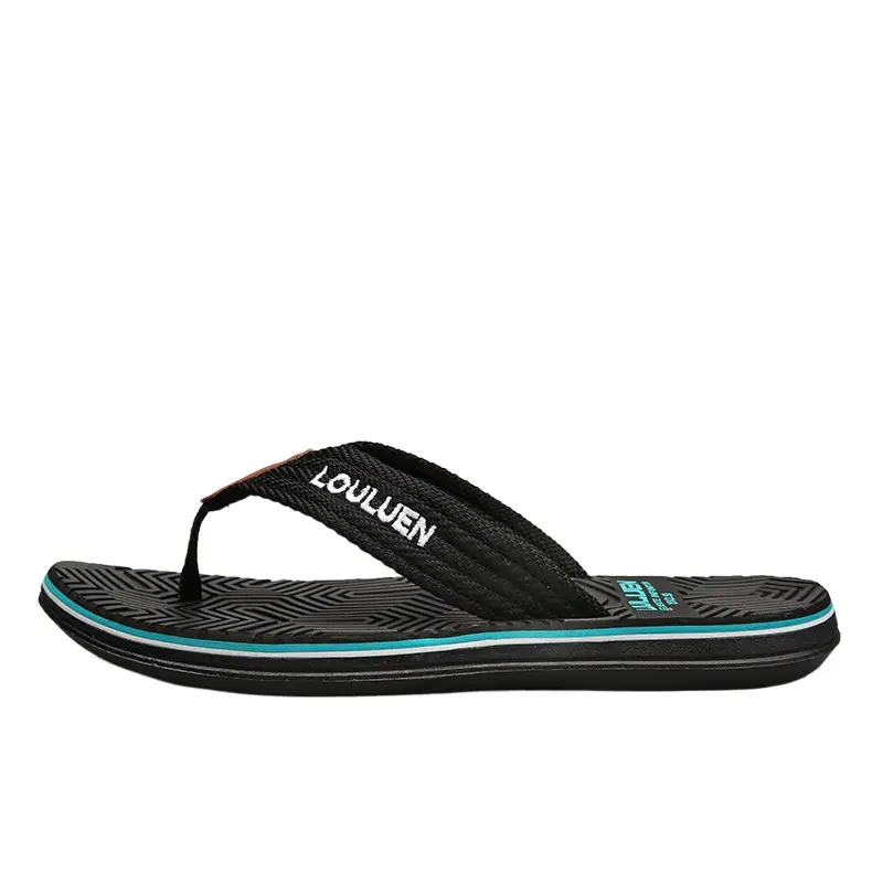Fujian manufacturers summer new flip-flops men's non-slip outer wear Korean version of eva beach slippers men's sandals clip feet - Image 7