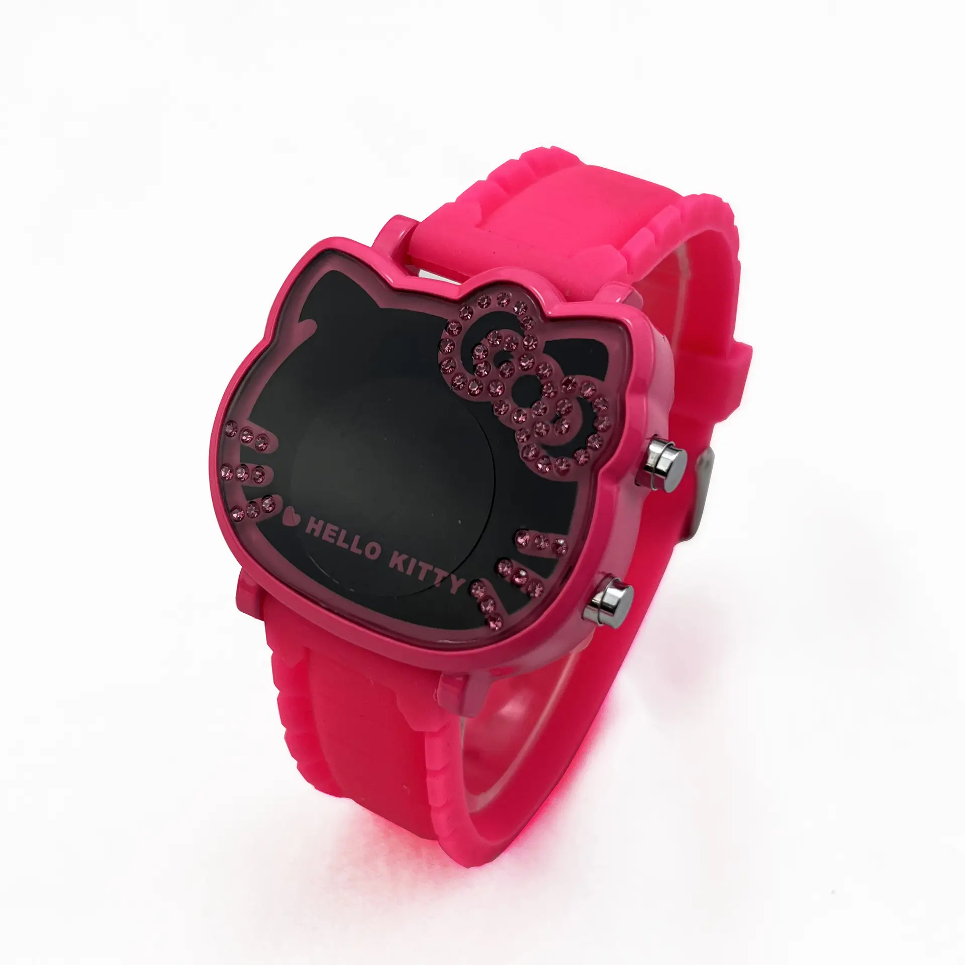 Hello Kitty LED Electronic Watch for Girls Pink - Image 3