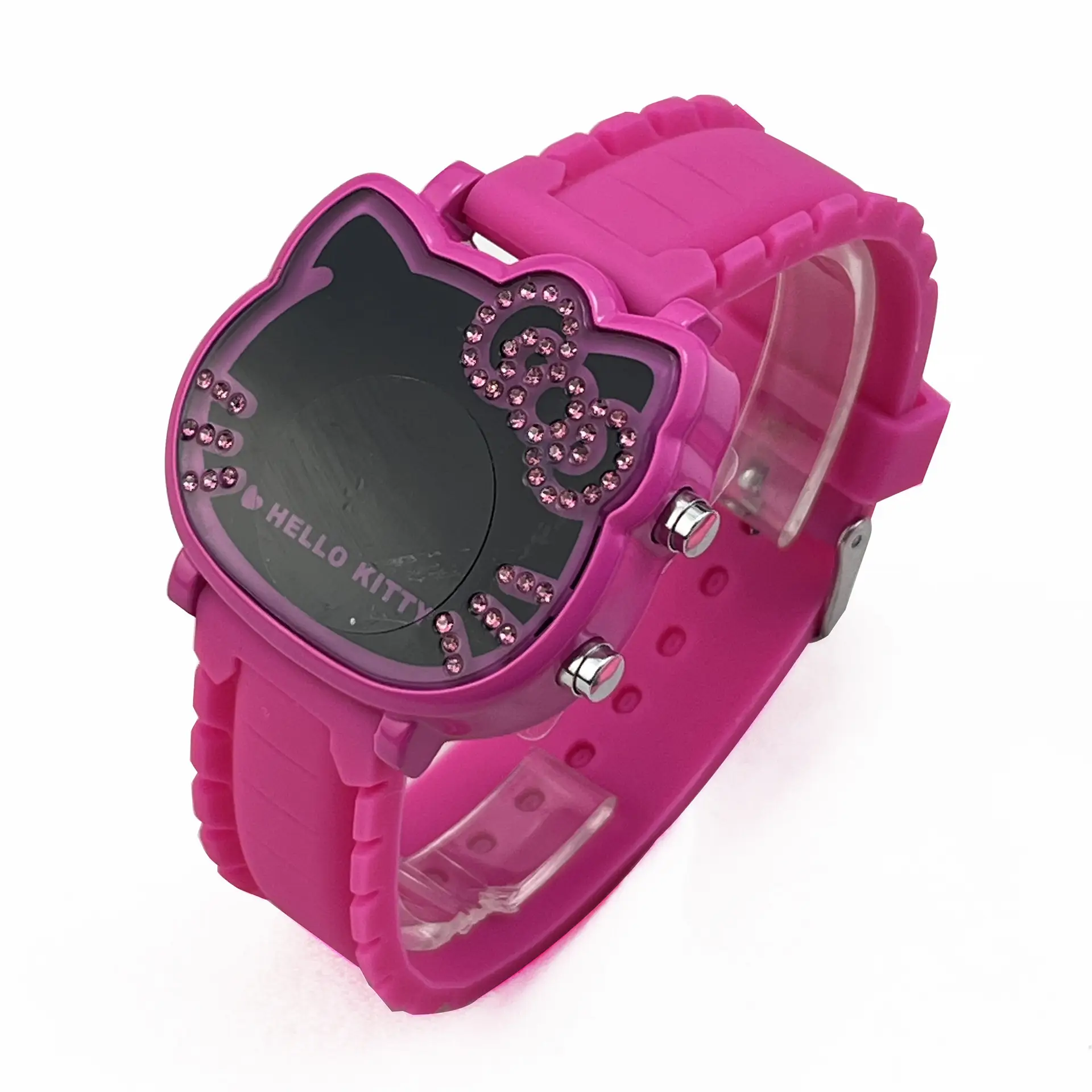 Hello Kitty LED Electronic Watch for Girls Pink - Image 2