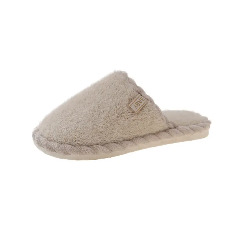 Plush Home Shoes Cotton Slippers Indoor Home Shoes Home Women Slippers in stock Wholesale Cotton Slippers Men's and Women's Same Shoes - Image 2