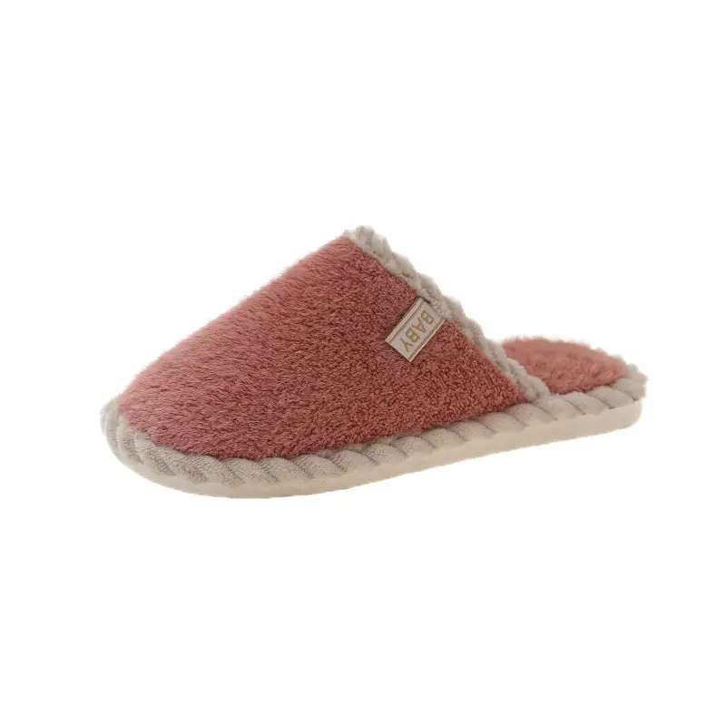 Plush Home Shoes Cotton Slippers Indoor Home Shoes Home Women Slippers in stock Wholesale Cotton Slippers Men's and Women's Same Shoes - Image 4