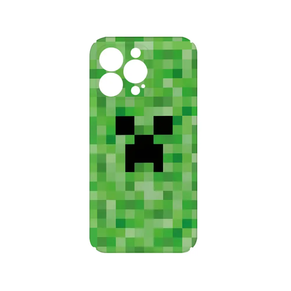 Green Pixel Monster Film Case for Apple 16 Pro