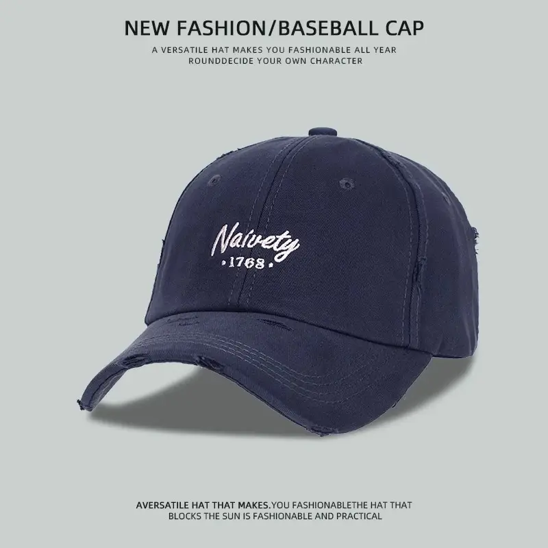 Pink Baseball Cap Women's Wide Brim Sun Cover - Image 9