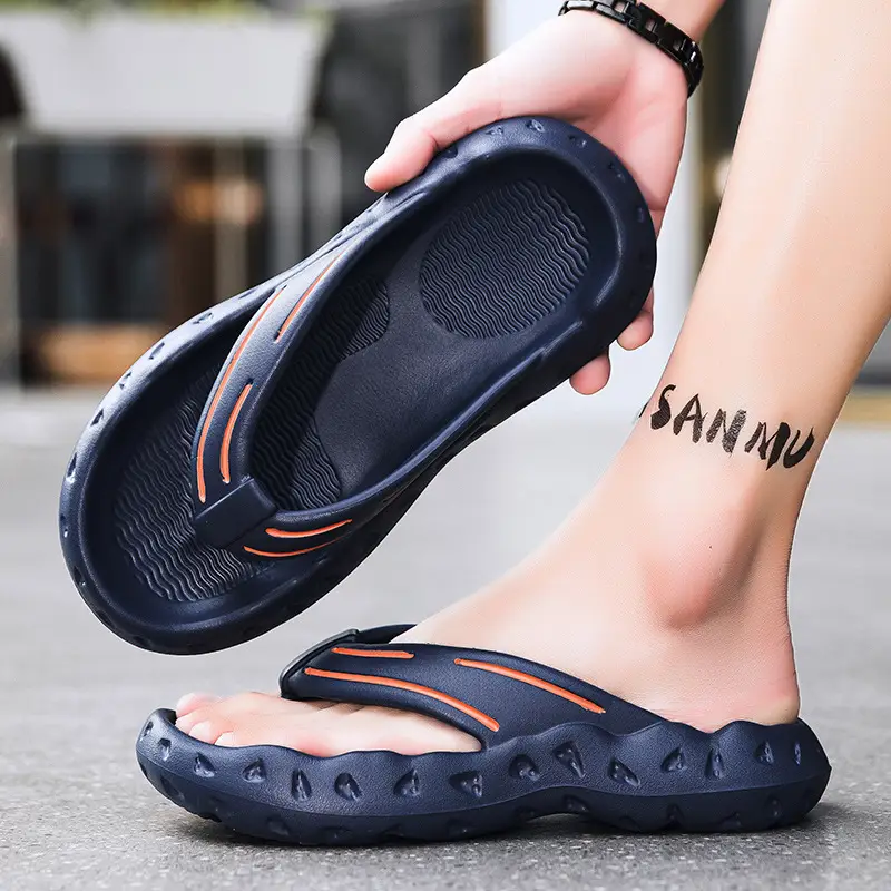 Men's Summer Flip-Flops, Non-Slip Thick-Soled Flip-Flops, Vietnamese Casual Sports Outdoor Seaside Beach Shoes - Image 11