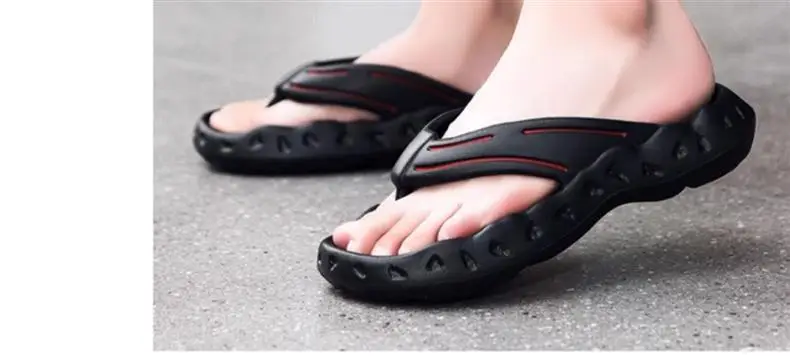 Men's Summer Flip-Flops, Non-Slip Thick-Soled Flip-Flops, Vietnamese Casual Sports Outdoor Seaside Beach Shoes — feature 11