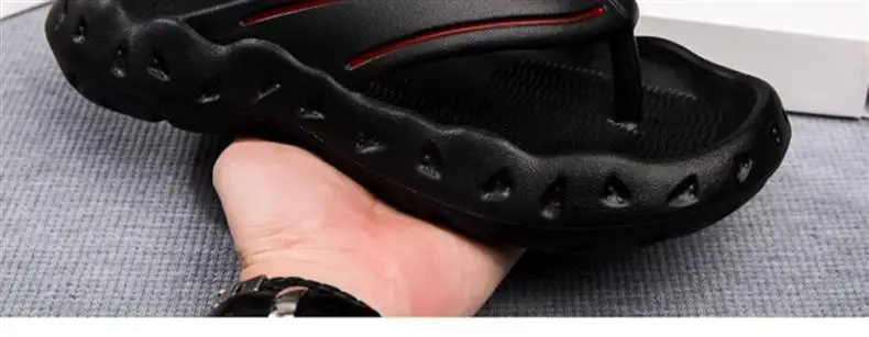 Men's Summer Flip-Flops, Non-Slip Thick-Soled Flip-Flops, Vietnamese Casual Sports Outdoor Seaside Beach Shoes — feature 5