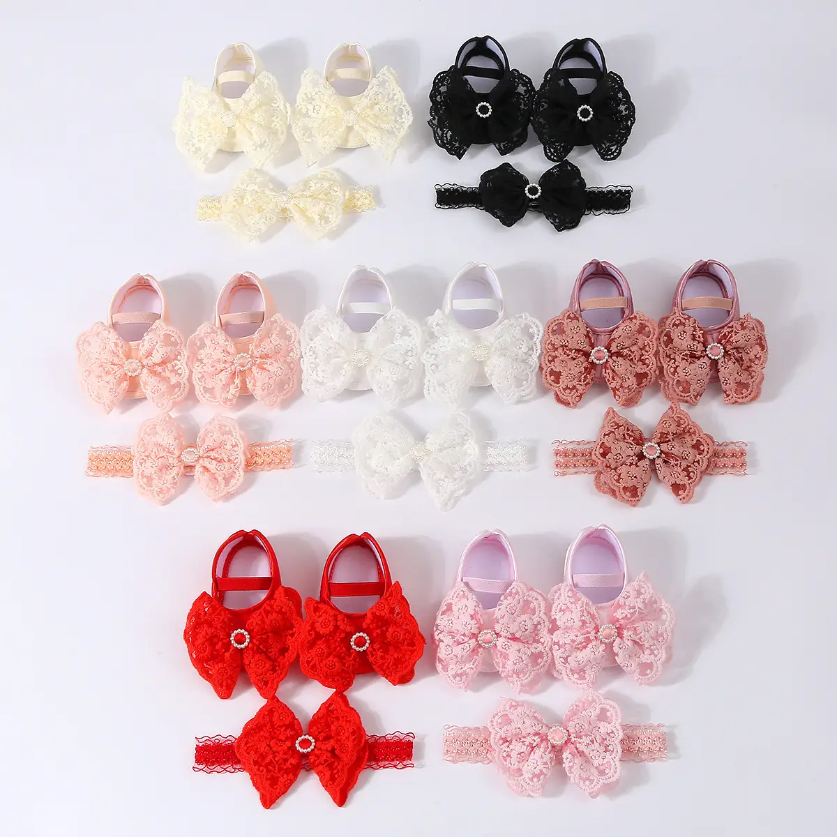 New Cute Lace Baby Shoes for Girls 0-1 Year