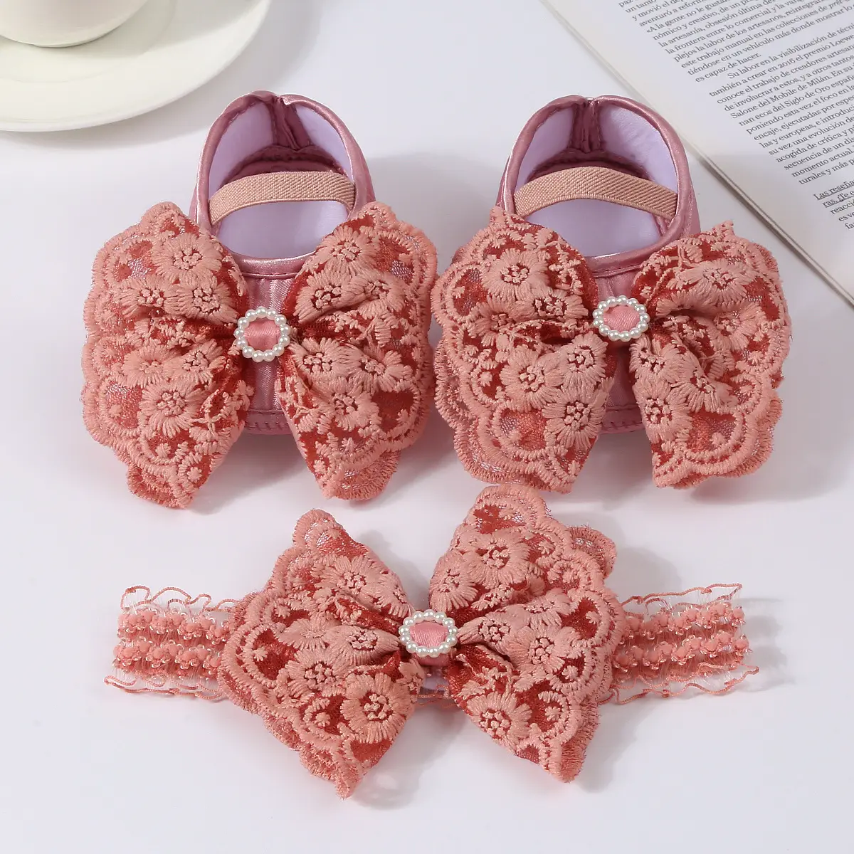New Cute Lace Baby Shoes for Girls 0-1 Year — feature 10