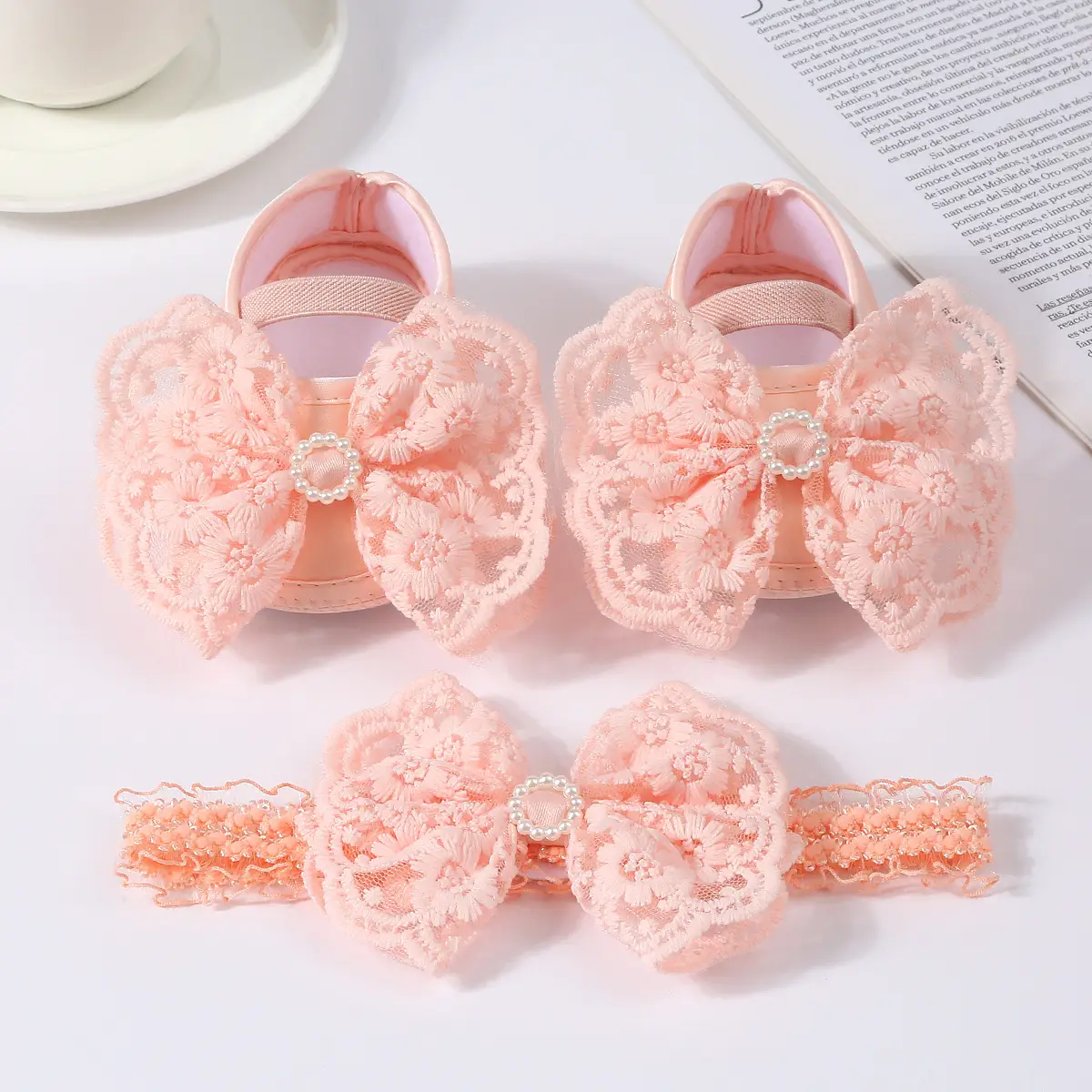 New Cute Lace Baby Shoes for Girls 0-1 Year — feature 14