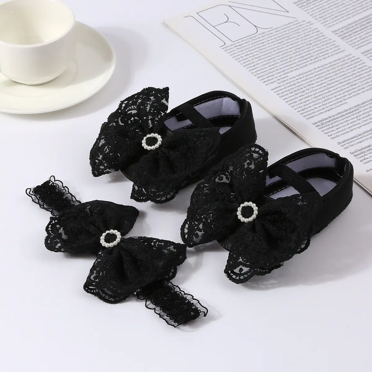 New Cute Lace Baby Shoes for Girls 0-1 Year — feature 21