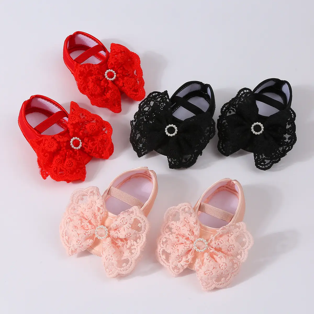 New Cute Lace Baby Shoes for Girls 0-1 Year — feature 4