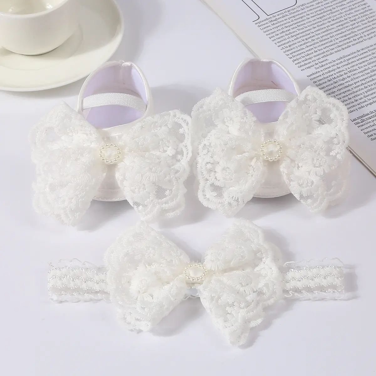 New Cute Lace Baby Shoes for Girls 0-1 Year
