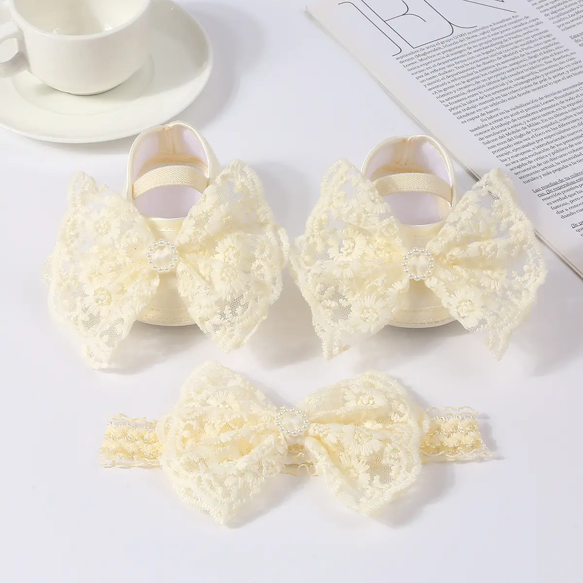 New Cute Lace Baby Shoes for Girls 0-1 Year