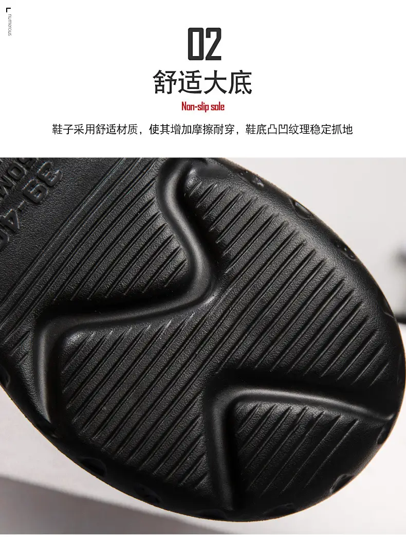 Guangdong Flip-Flops Men's Summer Non-Slip Outer Wear Thick-Soled Casual Sandals Large Size 46 Flip-Flops Soft-Soled Sandals — feature 6