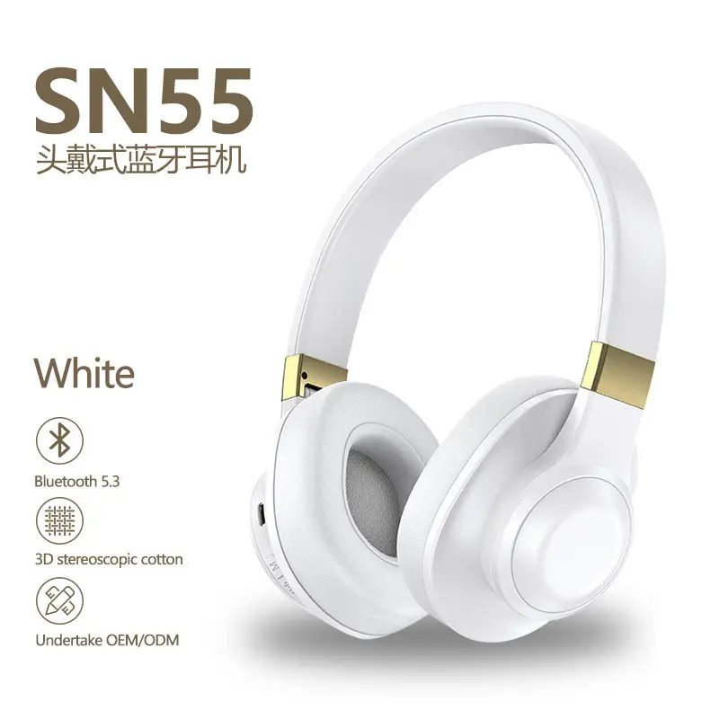 Pink Wireless Bluetooth Headset with Heavy Bass & Long Battery β feature 3