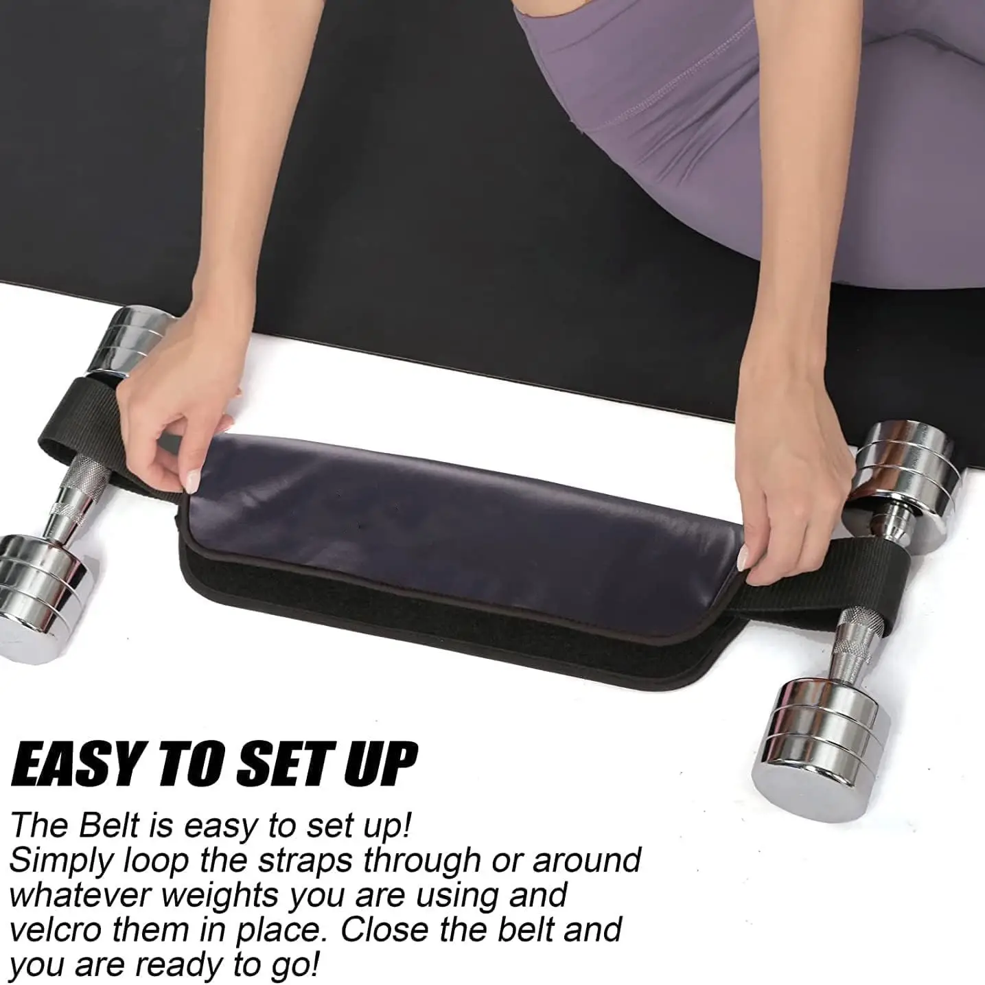Hip Thrust Belt for Yoga & Waist Training - Image 5