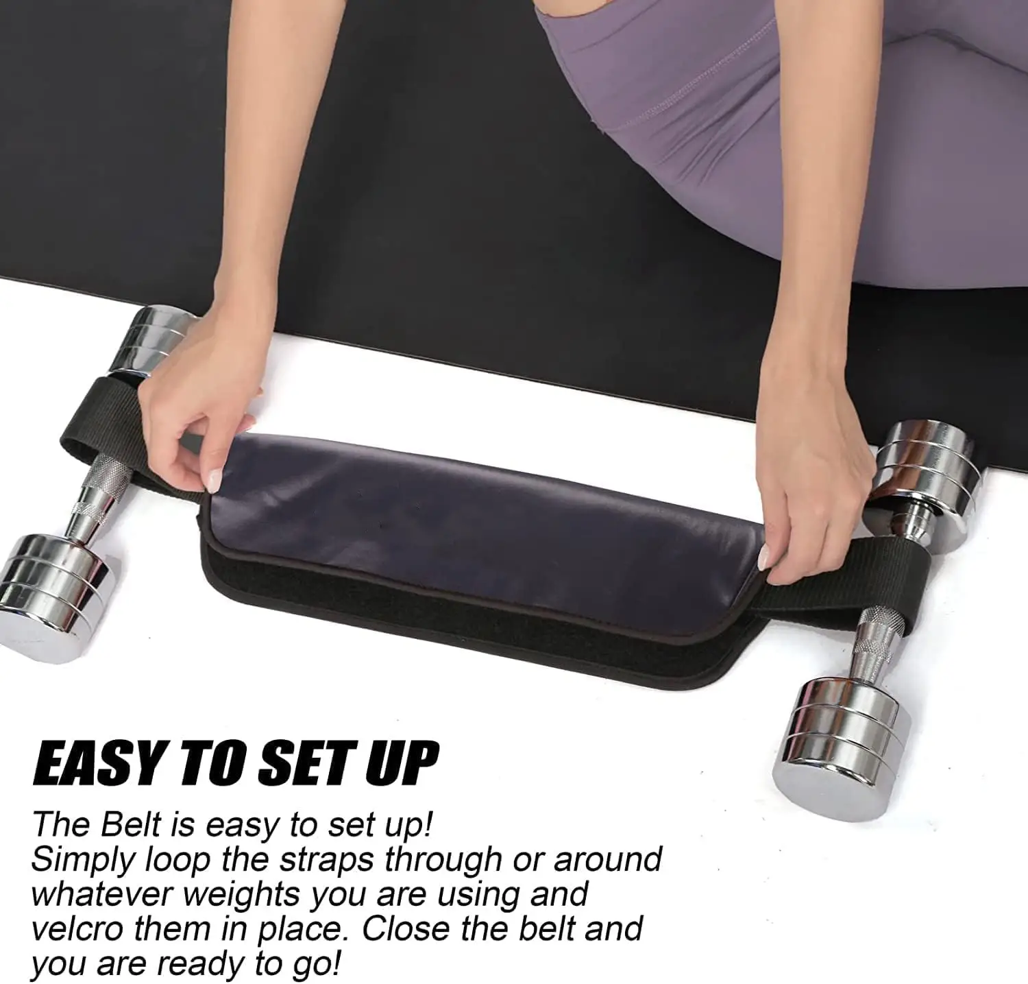 Hip Thrust Belt for Yoga & Waist Training — feature 4