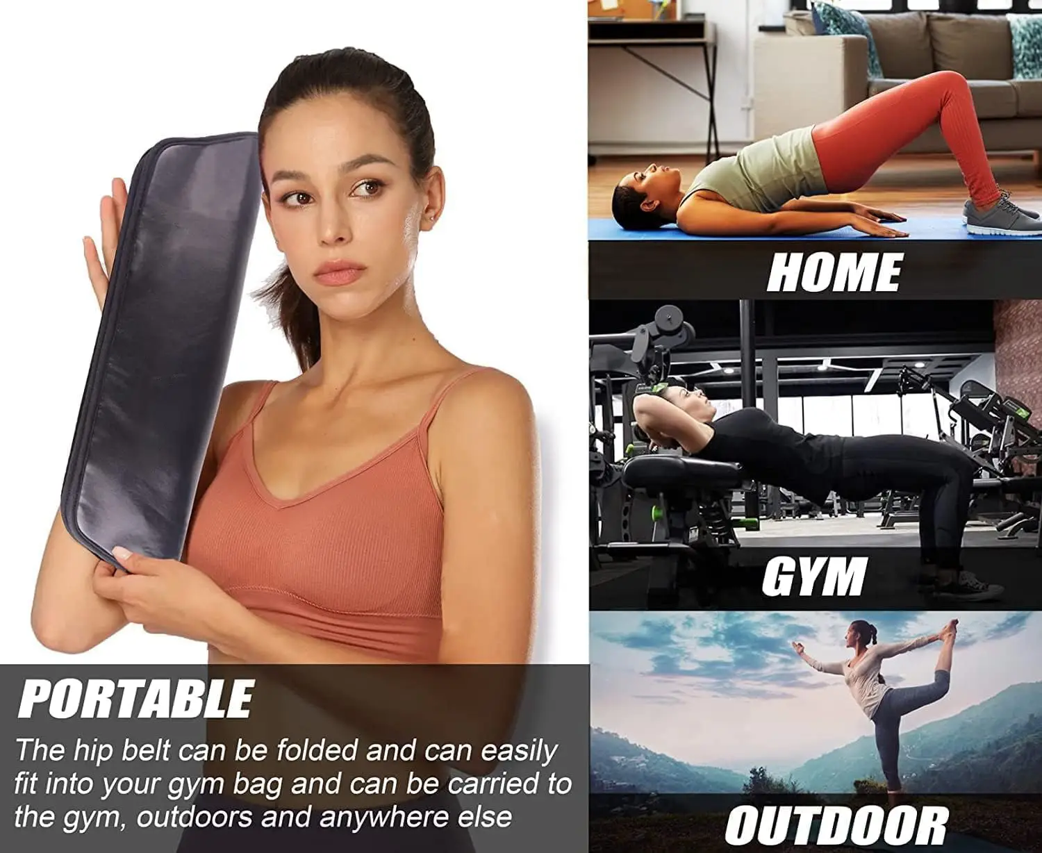 Hip Thrust Belt for Yoga & Waist Training — feature 5