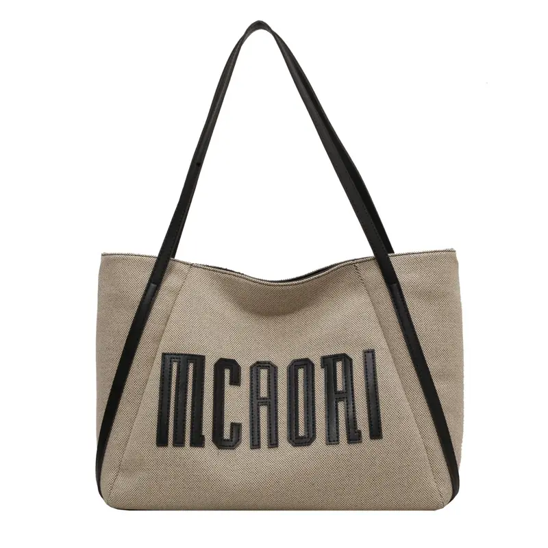 Large Capacity Canvas Shoulder Bag Women 2024