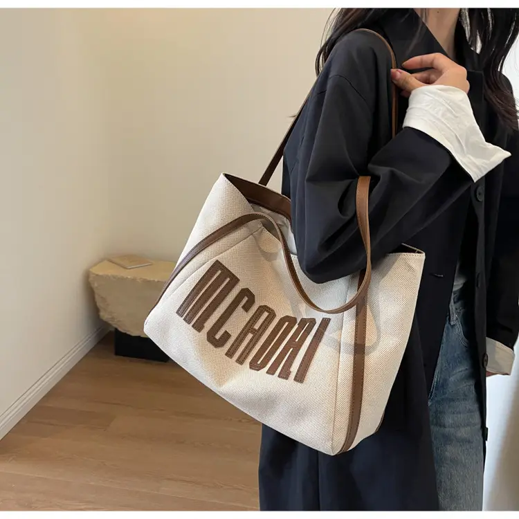 Large Capacity Canvas Shoulder Bag Women 2024 — feature 16