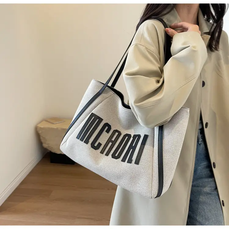 Large Capacity Canvas Shoulder Bag Women 2024 — feature 20