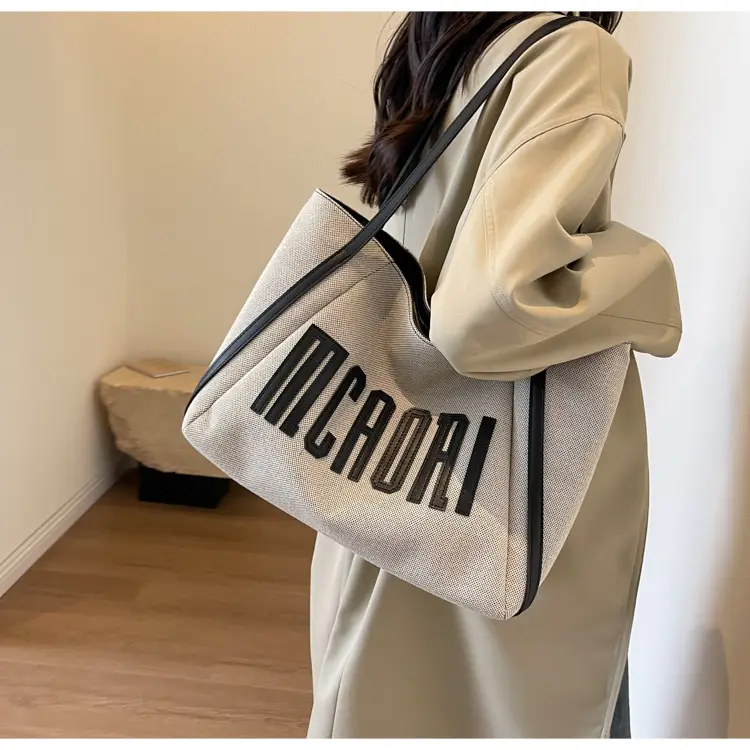 Large Capacity Canvas Shoulder Bag Women 2024 — feature 21