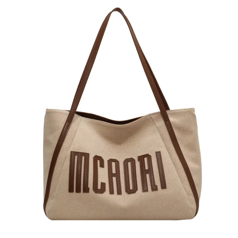 Large Capacity Canvas Shoulder Bag Women 2024