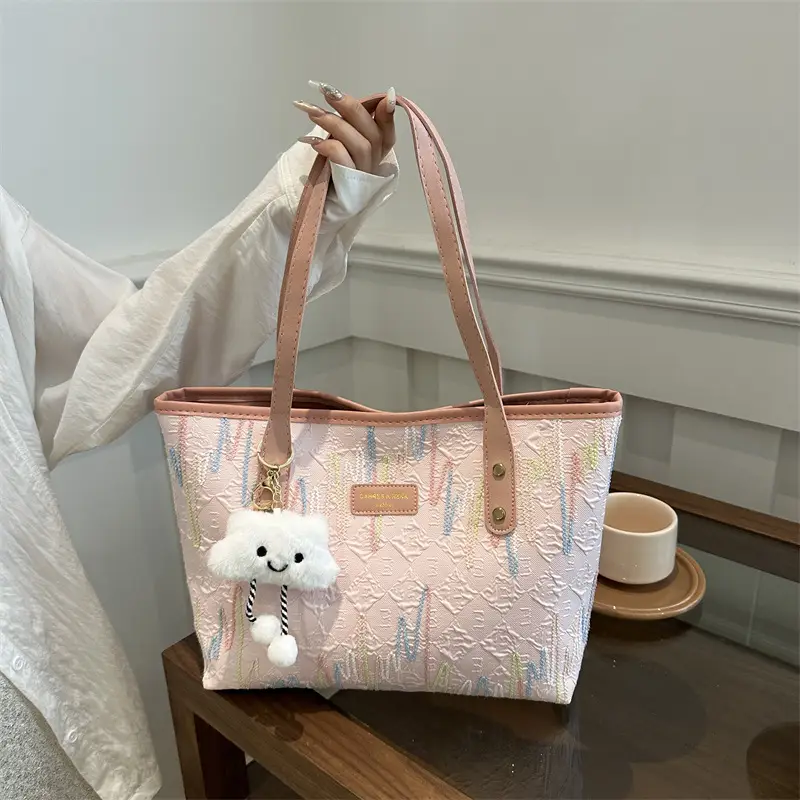Japanese Style Soft Girl Tote Bag 2024 Large Capacity - Image 9